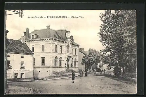 AK Étang-sur-Arroux, Hotel de Ville