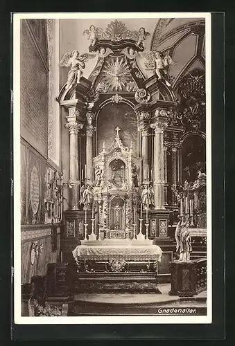 AK Maria-Buchen, Gnadenaltar in der Wallfahrtskirche