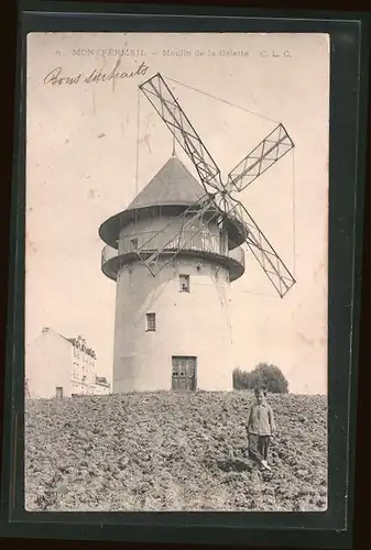 AK Montfermeil, Moulin de la Galette, Windmühle