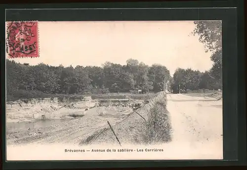 AK Brévannes, Les Carrières, Steinbruch