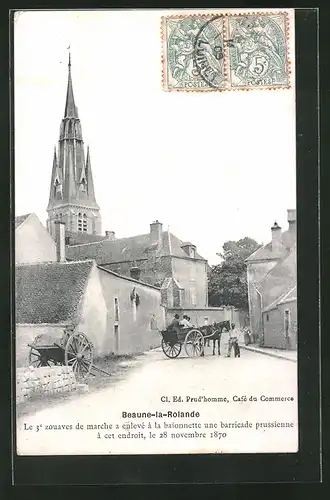 AK Beaune-la-Rolande, L`Eglise