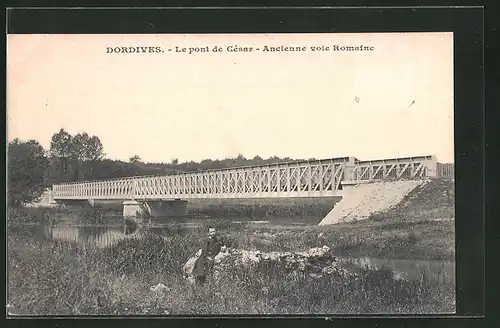 AK Dordives, Le pont de César