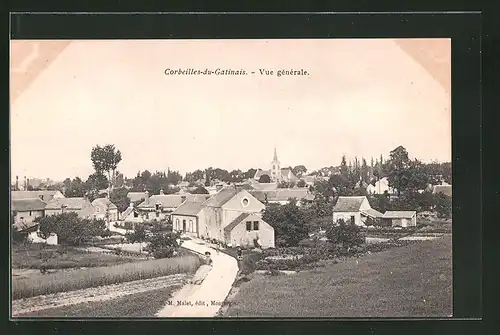 AK Corbeilles-du-Gatinais, Vue générale