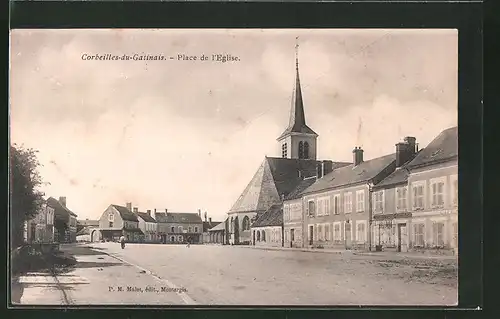 AK Corbeilles-du-Gatinais, Place de l`Eglise