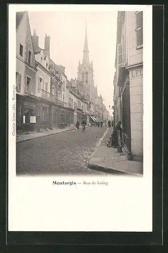 AK Montargis, Rue de Loing, L`Eglise