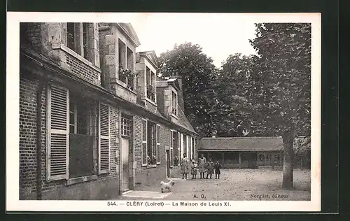 AK Cléry, La Maison de Louis XI.