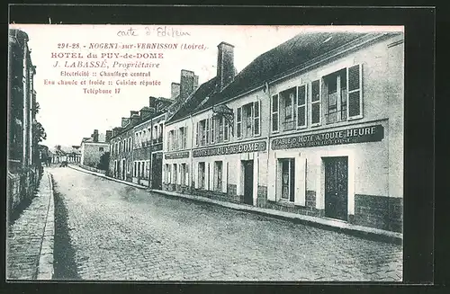 AK Nogent-sur-Vernisson, Hotel du Puy-de-Dome