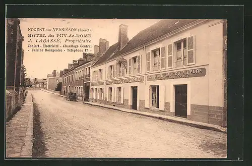 AK Nogent-sur-Vernisson, Hotel du Puy-de-Dome