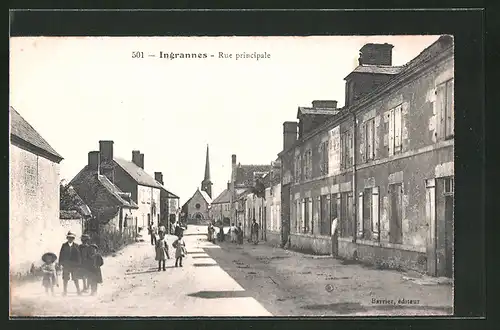 AK Ingrannes, Rue principale