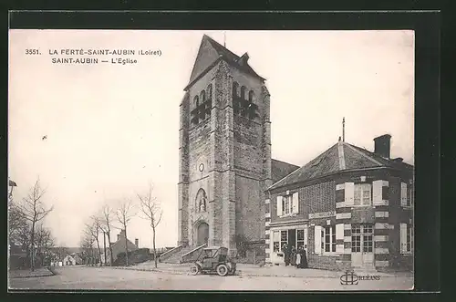 AK La Ferte-Saint-Aubin, L`Eglise