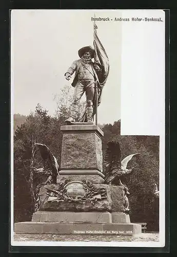 Foto-AK Fritz Gratl: Innsbruck, Andreas Hofer-Denkmal