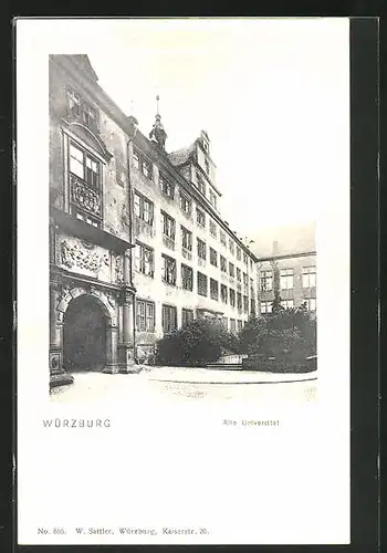 AK Würzburg, Portal der Alten Universität