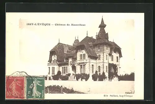 AK Issy-l`Évêque, Château de Montrifaut