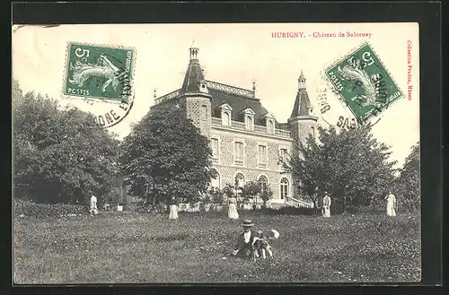 AK Hurigny, Château de Salornay