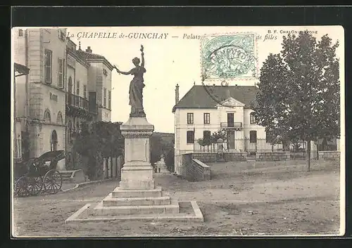 AK La Chapelle-de-Guinchay, Palais