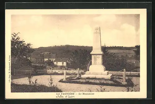 AK La Tagnière, Le Monument