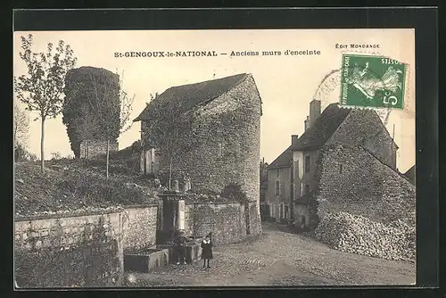 AK St-Gengoux-le-National, Anciens murs d`enceinte