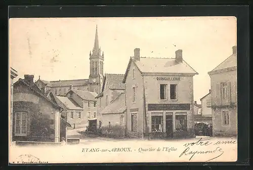 AK Etang-sur-Arroux, Quartier de l`Eglise