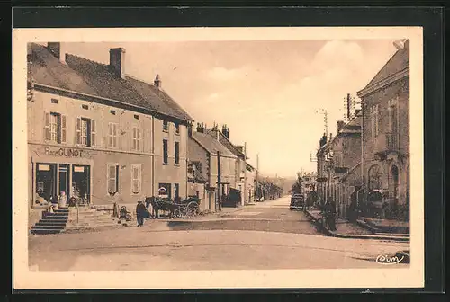 AK Etang-sur-Arroux, La route de Toulon