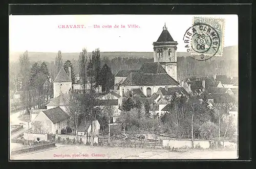 AK Cravant, Un coin de la Ville