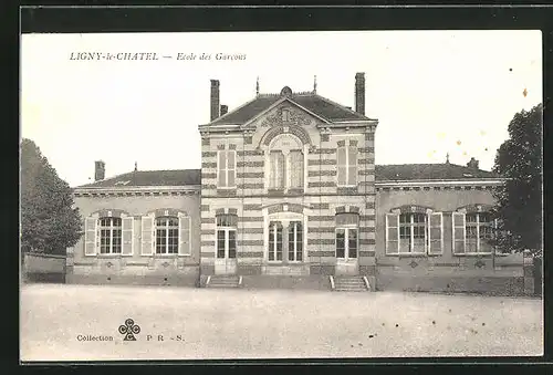 AK Ligny-le-Chatel, Ecole des Garcons