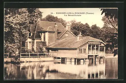 AK Egriselles-le-Bocage, La Brouilleraie