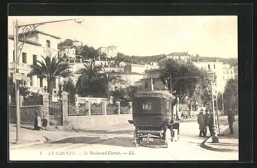 AK Le Cannet, Le Boulevard Carnot