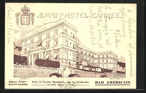 AK Cannes, Savoy-Hotel
