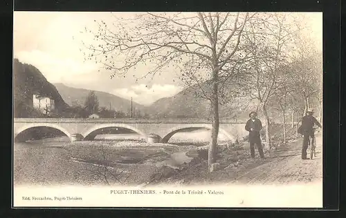 AK Puget-Théniers, Pont de la Trinité Valcros