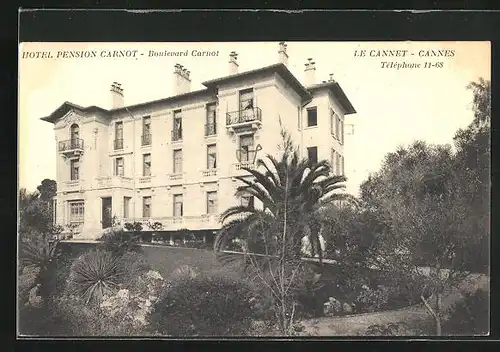 AK Cannes, Hotel Pension Carnot