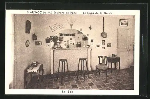 AK Blausasc, Le Logis de la Garde - Le Bar