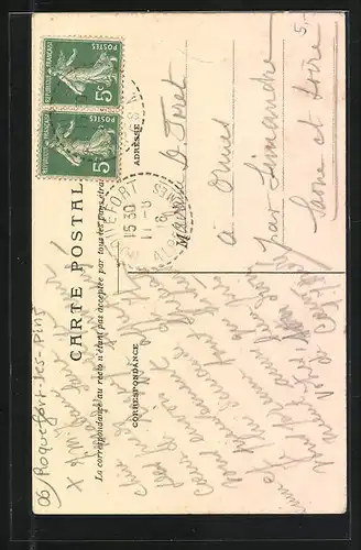 AK Roquefort, Petit Montmatre de Roquefort