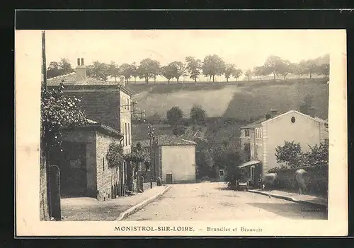 AK Monistrol-sur-Loire, Brunelles et Beauvoir