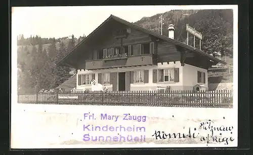 AK Vitznau, Kinderheim Sunnehüsli