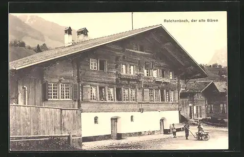 AK Reichenbach, Gasthaus Der alte Bären