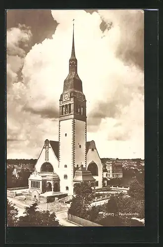 AK Bern, Ansicht der Pauluskirche