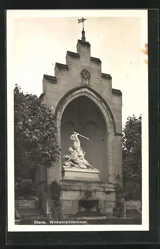AK Stans, Winkelrieddenkmal