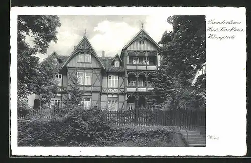 AK Wernigerode, Hotel Haus Kornblume, Salzbergstrasse 15