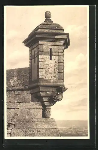 AK Würzburg, Wachthäuschen auf der Festung