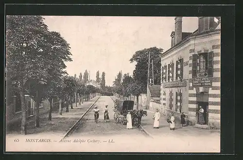 AK Montargis, Avenue Adolphe Cochery