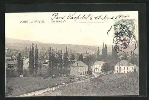 AK Paris-l`Hôpital, Vue Générale