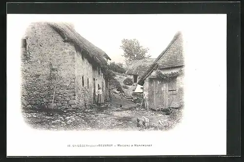 AK St-Léger-sous-Beuvray, Maisons à Montmoret