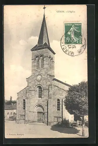 AK Cluny, l'Eglise