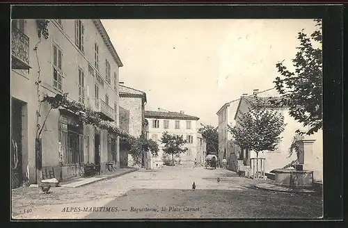 AK Roquesteron, la Place Carnot