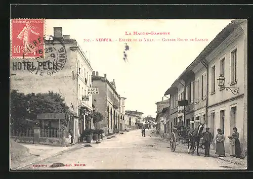 AK Verfeil, Entrée de la Ville, Grande Route de Lavaur