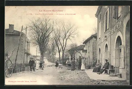 AK Cassagnabères, Avenue d`Aurignac
