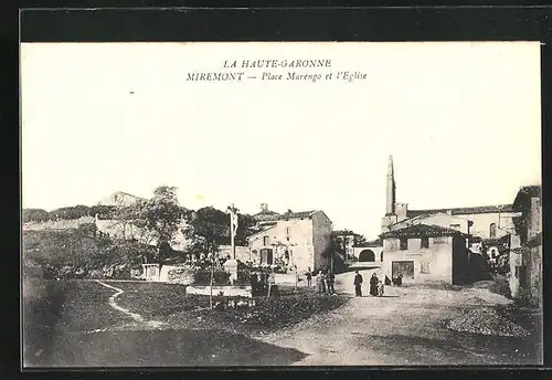 AK Miremont, Place Marengo et l`Eglise