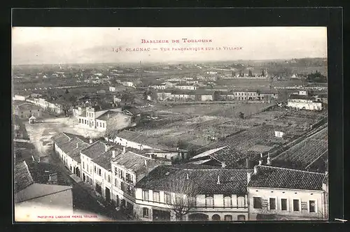 AK Blagnac, Vue Panoramique sur le Village