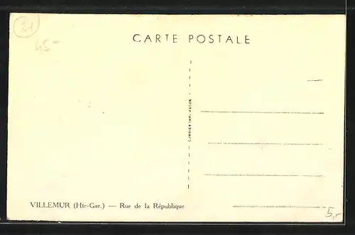 AK Villemur, Rue de la République