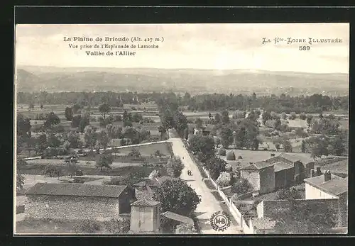 AK Brioude, Vue prise de l`Esplanade de Lamothe